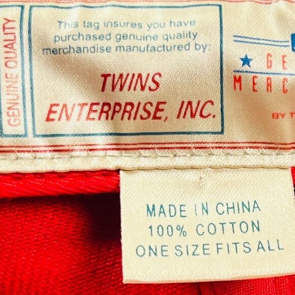 Twin Enterprises MLB Philadelphia Phillies Red White  P Logo Adjustable Hat - Picture 5 of 6